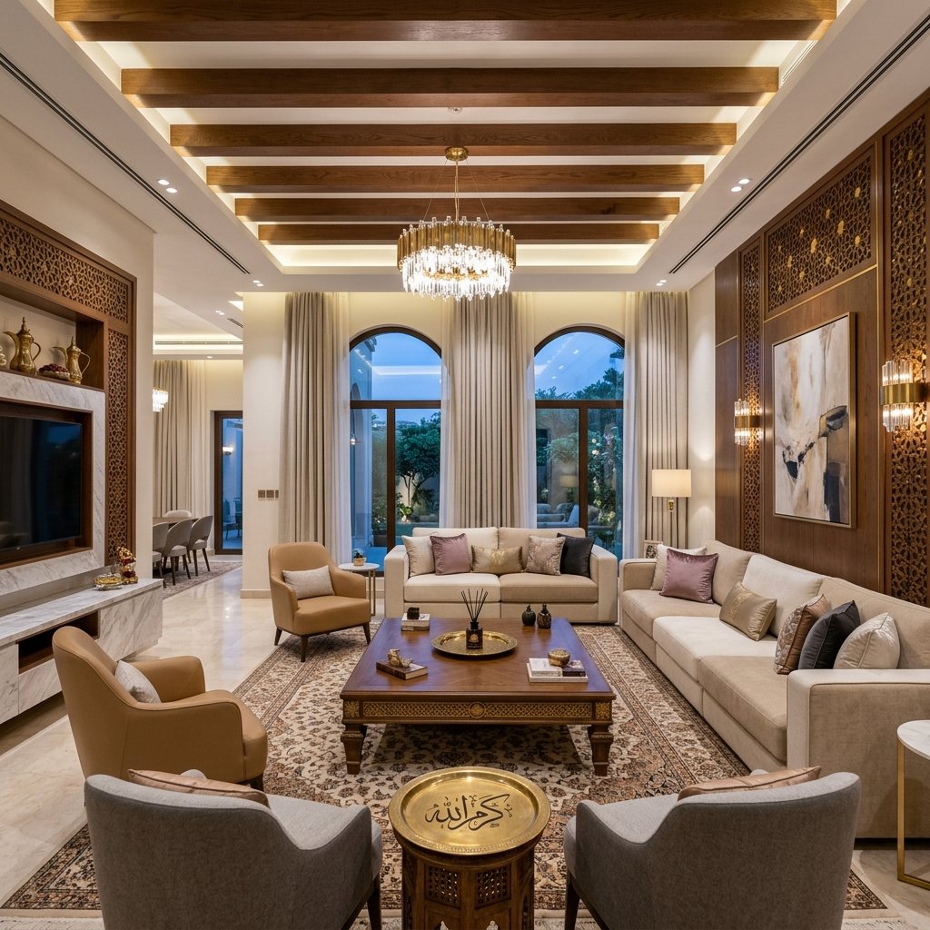 Luxury Arabic Wooden Interior